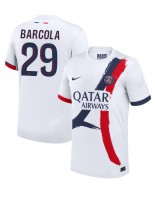 Paris Saint-Germain Bradley Barcola #29 Venkovní Dres 2024-25 Krátký Rukáv